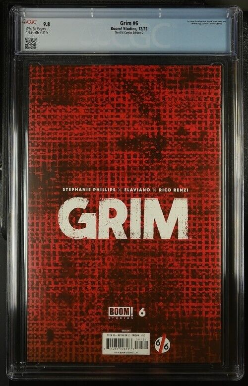 Grim #6 The 616 Comics Edition D CGC 9.8 (2022)