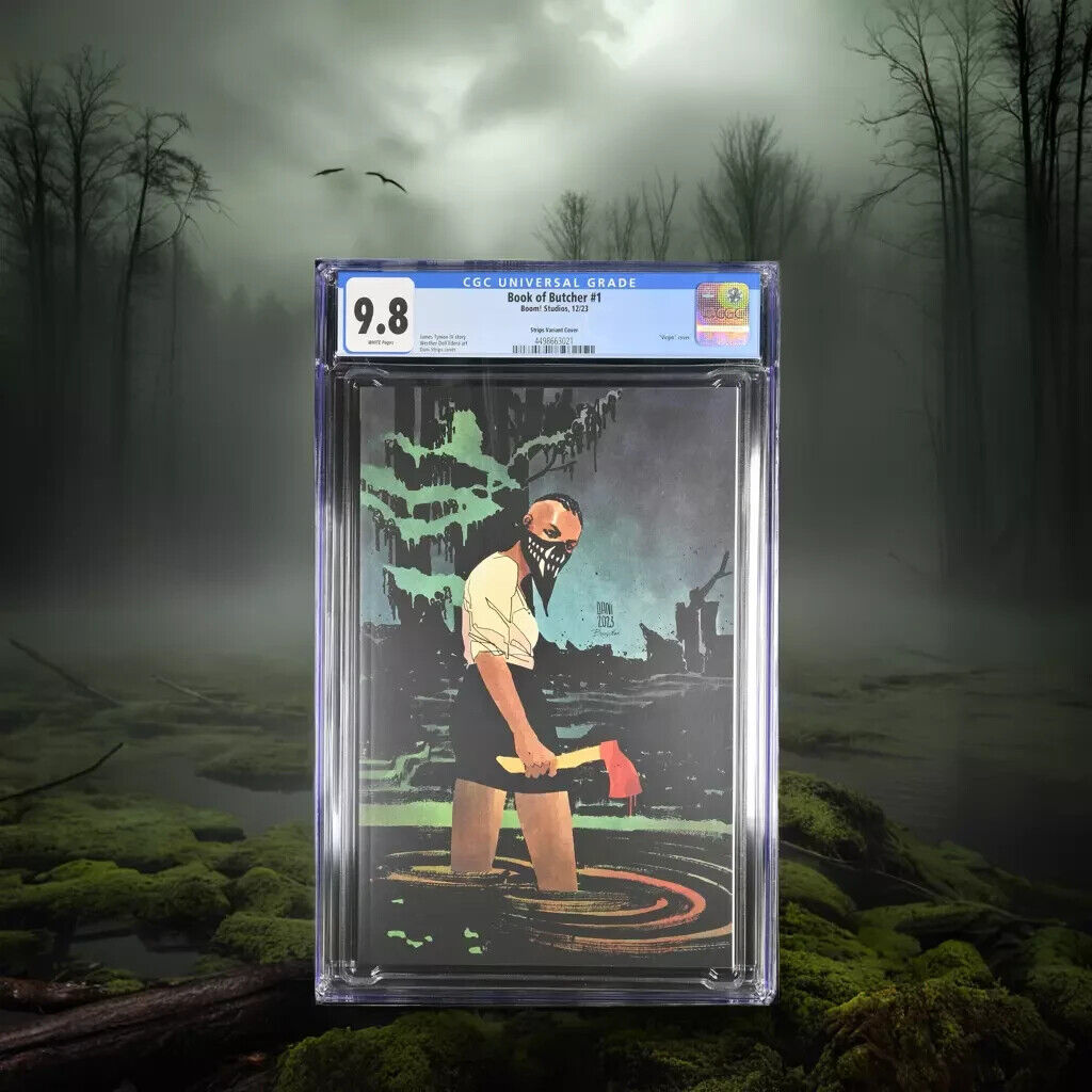Book of Butcher #1 Strips Variant Cover CGC 9.8 (2024)