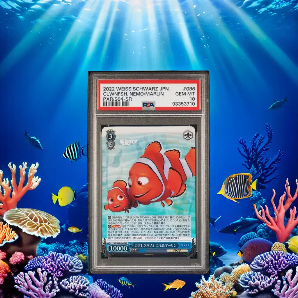 Weiss Schwarz Nemo & Marlin 086 PXR/S94-SR Gem Mint 10 (2022)