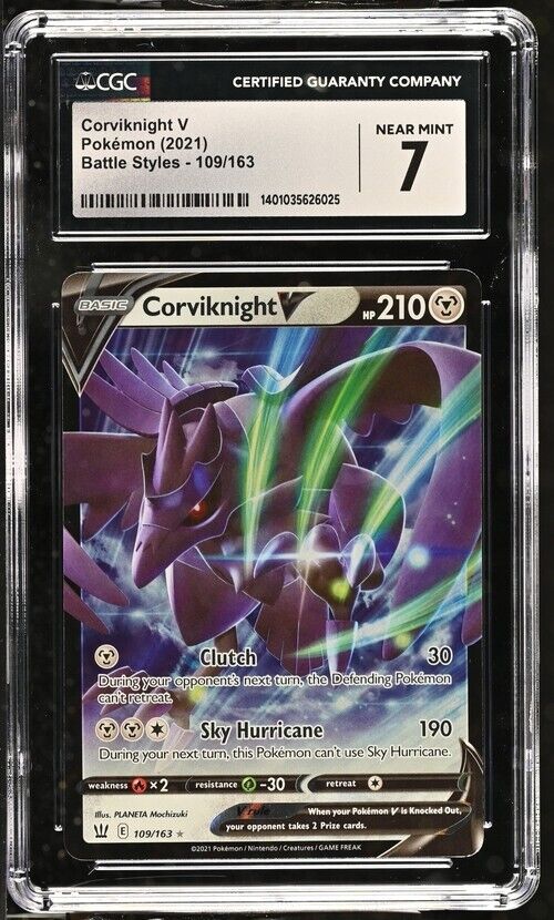 Pokemon Corviknight V 109/163 Battle Styles English 7 (2021)