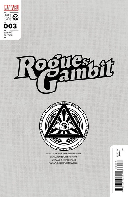 Rogue & Gambit  - Issue #3 - Ivan Tao 616 Comics Virgin Variant NM+