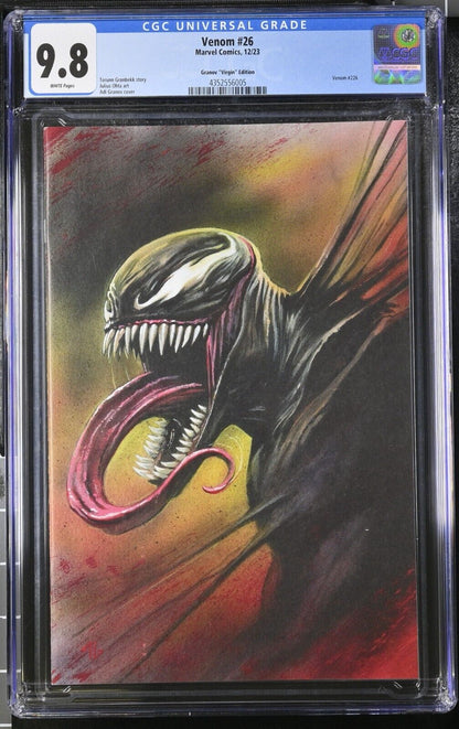 Venom #26 Granov ""Virgin"" Edition 1:100  CGC 9.8 (2023)