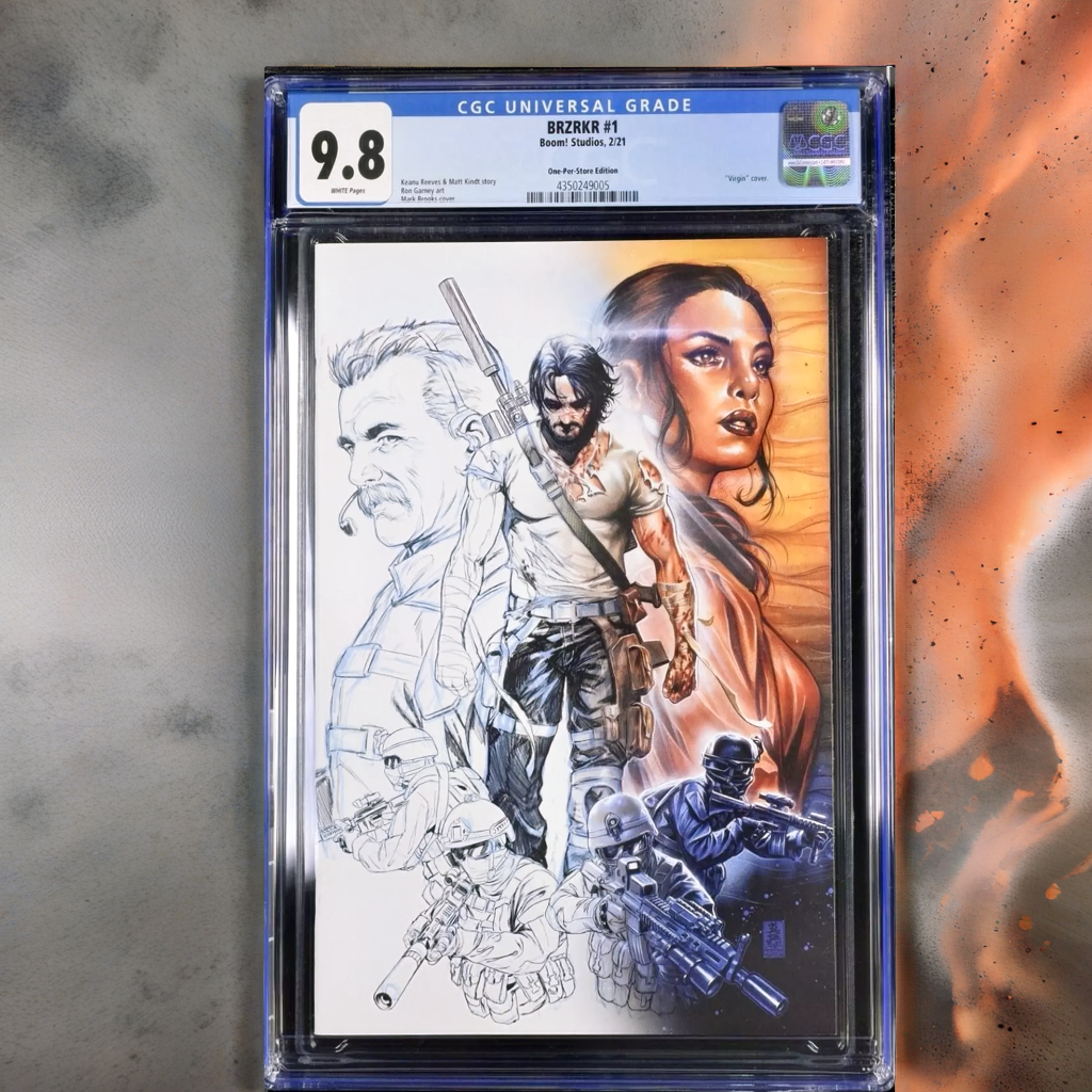 BRZRKR #1 One-Per-Store Edition CGC 9.8 Brooks Variant (2021)