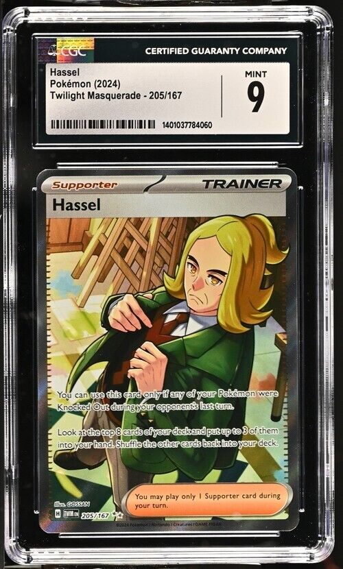 Pokemon Hassel 205/167 Twilight Masquerade - TWM EN English 9 (2024)