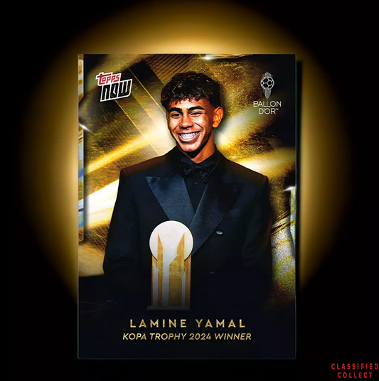 Lamine Yamal - 2024 Kopa Trophy Winner Topps Now Card