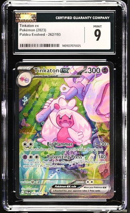 Pokemon Tinkaton ex 262/193 Paldea Evolved - PAL EN English 9 (2023)