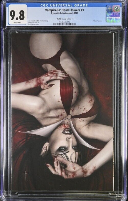 Vampirella: Dead Flowers #1 The 616 Comics Edition B CGC 9.8 (2023)