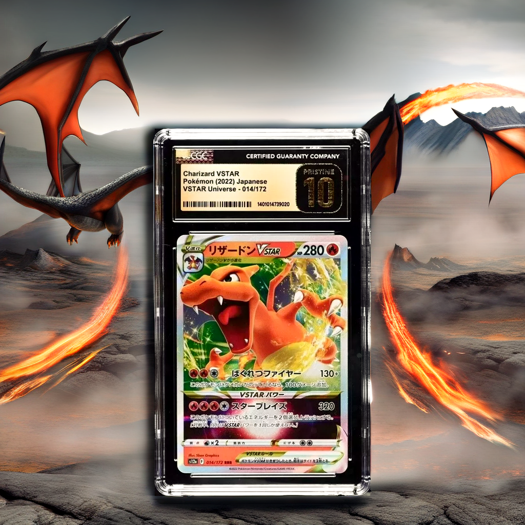 Pokemon Charizard VSTAR 014/172 VSTAR Universe -s12a Japanese Pristine 10 (2022)