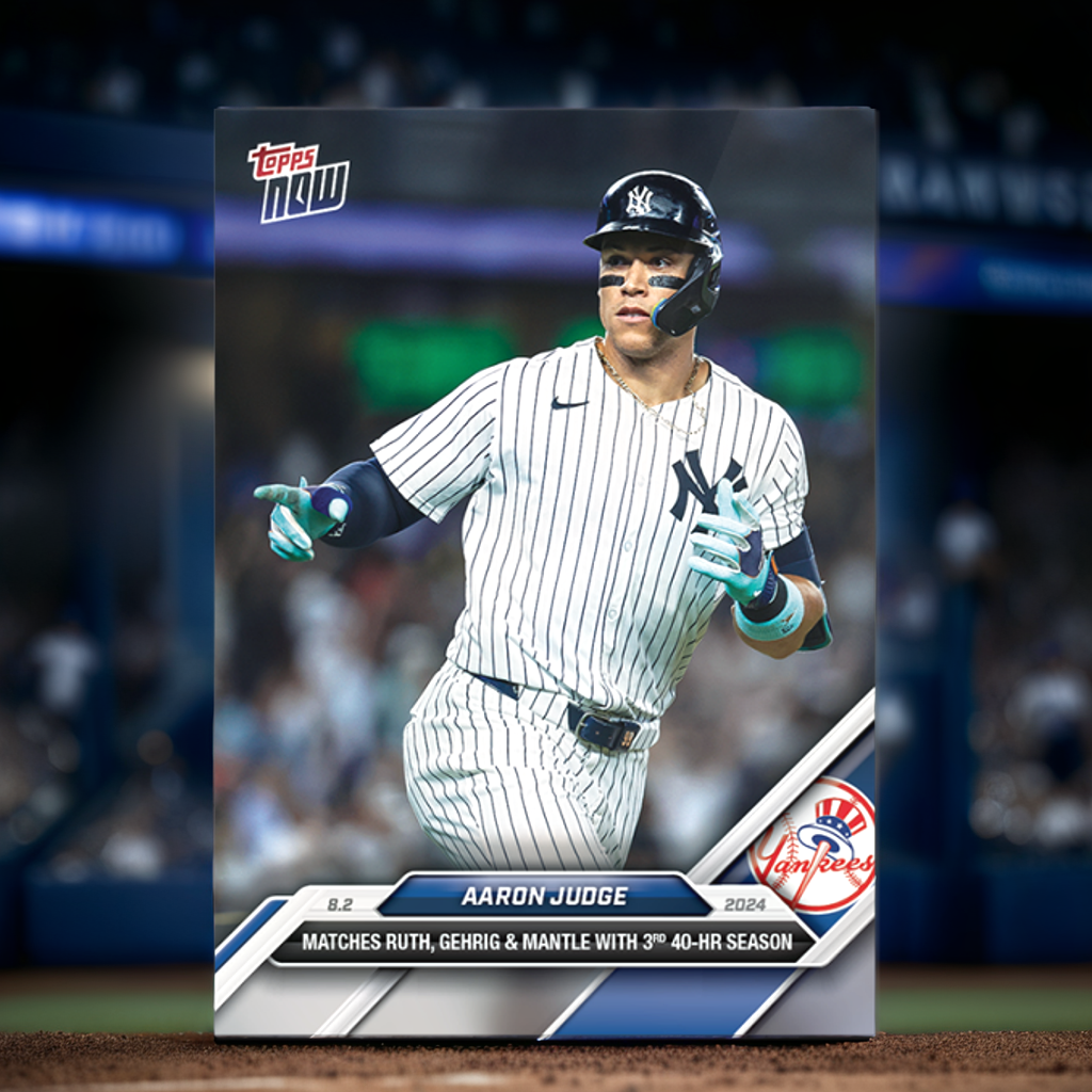 Aaron Judge - 2024 MLB TOPPS NOW Card 504 * PRESALE *