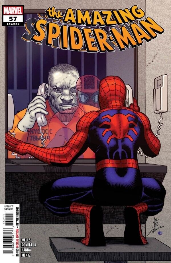 The Amazing Spider-Man #57 John Romita Jr Trade Dress Variant (2024)