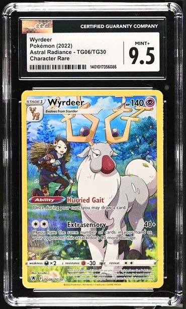 Pokemon Wyrdeer TG06/TG30 Astral Radiance English Character Rare Mint+ 9.5 2022