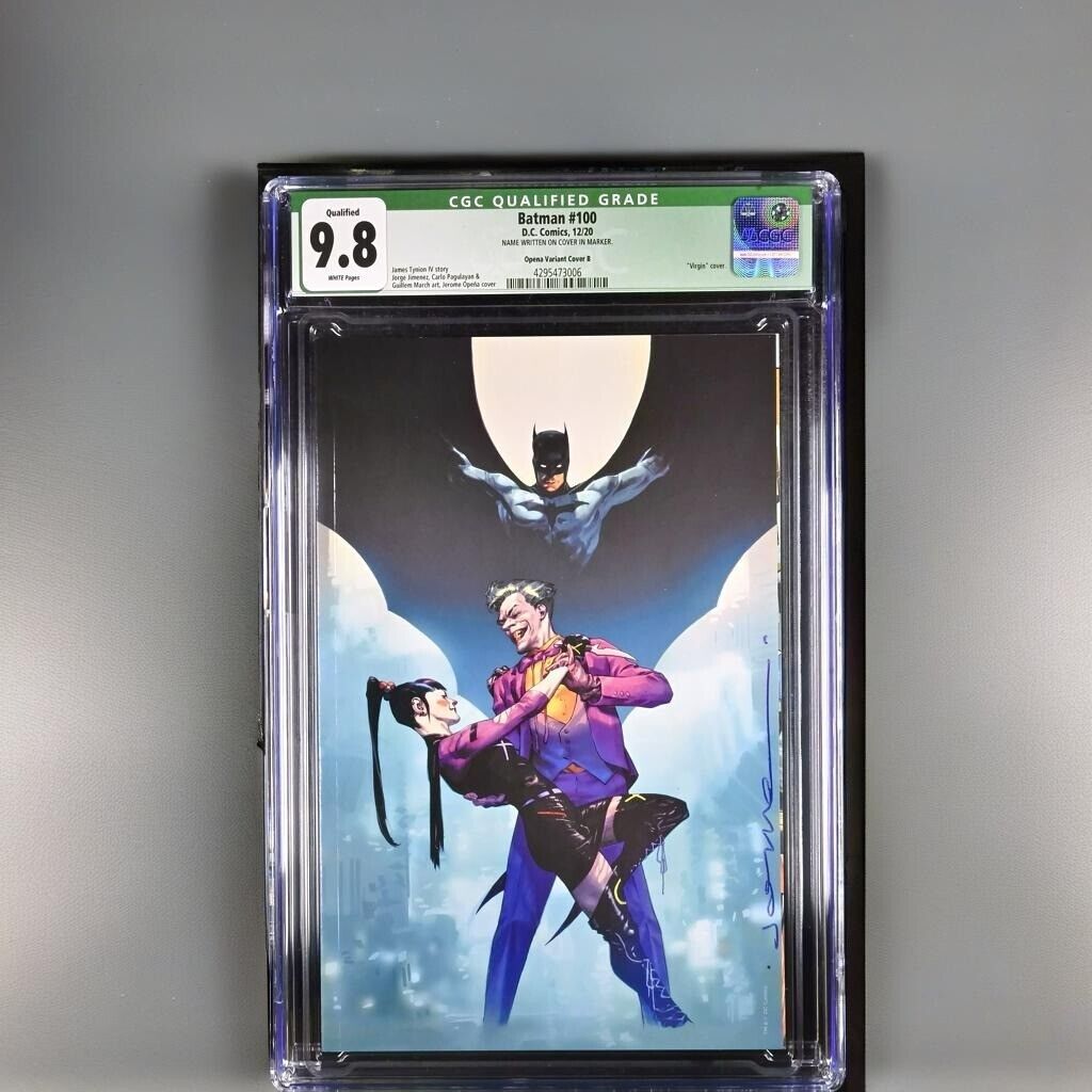 D.C Comics Batman #100 Opena Variant Cover B CGC 9.8 (2020)