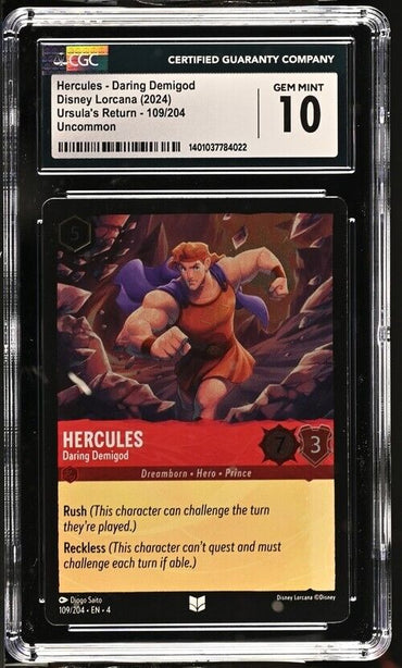 Disney Lorcana Hercules-DaringDemigod 109/204 Ursula'sReturn English U GM10 2024