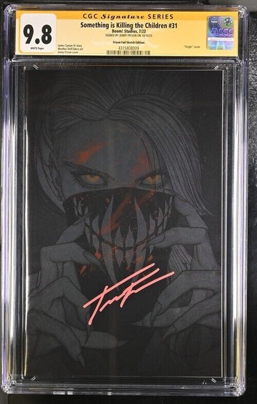 Something is Killing the Children #31 1:75 Frison Sketch Foil Signed x1  Frison