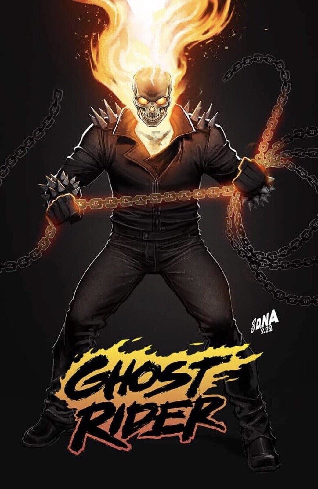 Ghost Rider #2 David Nakayama Unknown/616 Trade Dress Variant