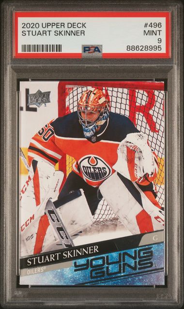 2020 UPPER DECK STUART SKINNER   496   PSA MINT 9