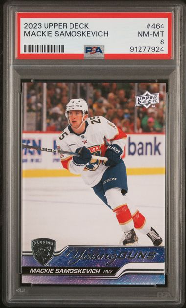 2023 UPPER DECK MACKIE SAMOSKEVICH   464   PSA NM-MT 8