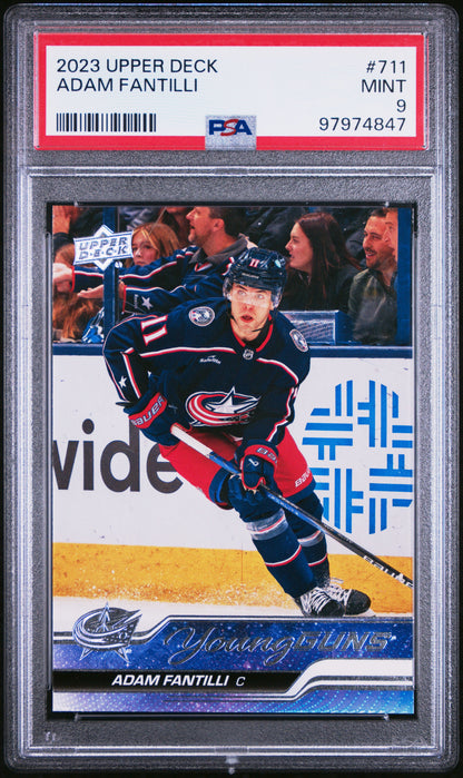 2023 UPPER DECK ADAM FANTILLI   711   PSA MINT 9
