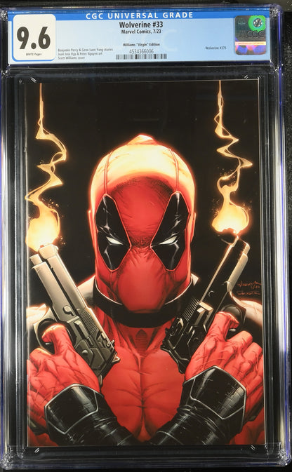 Wolverine #33 Williams "Virgin" Edition CGC 9.6