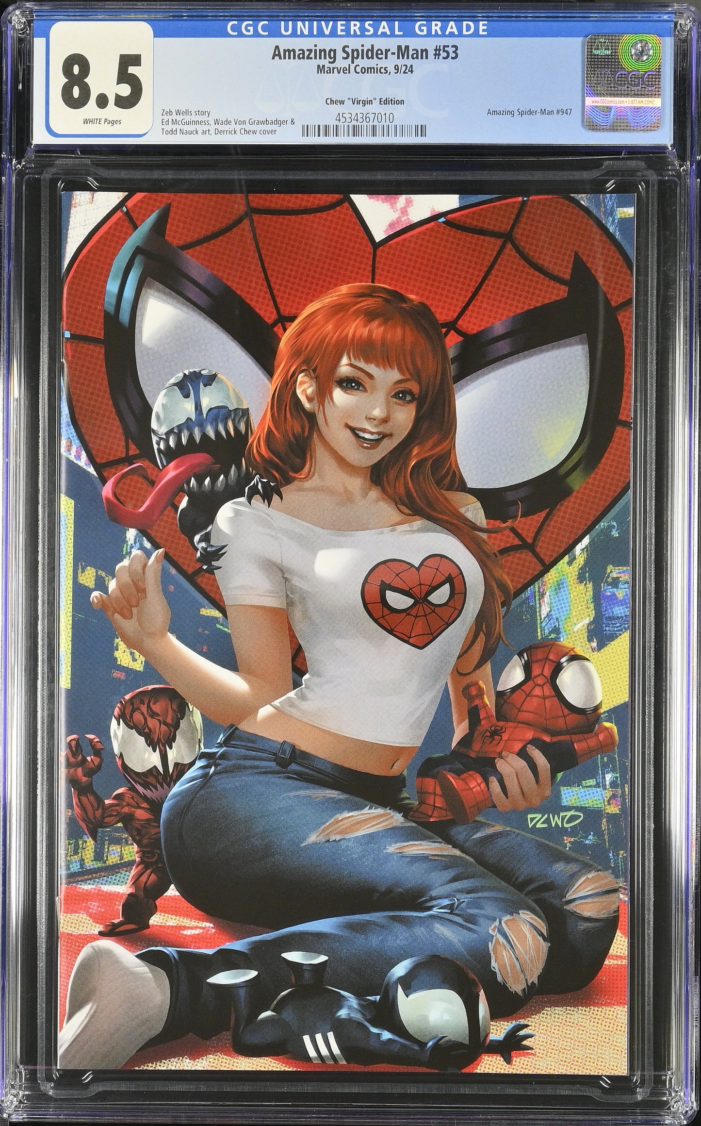 Amazing Spider-Man #53 Chew "Virgin" Edition 8.5