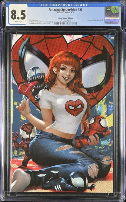 Amazing Spider-Man #53 Chew "Virgin" Edition 8.5