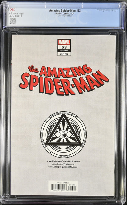 Amazing Spider-Man #53 Chew "Virgin" Edition 8.5