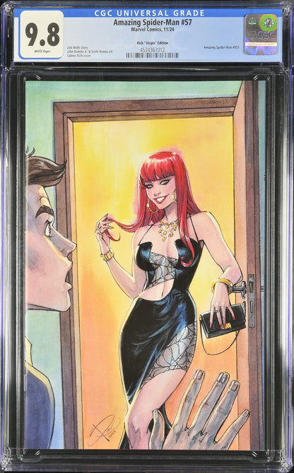 Amazing Spider-Man #57 Rich "Virgin" Edition 9.8