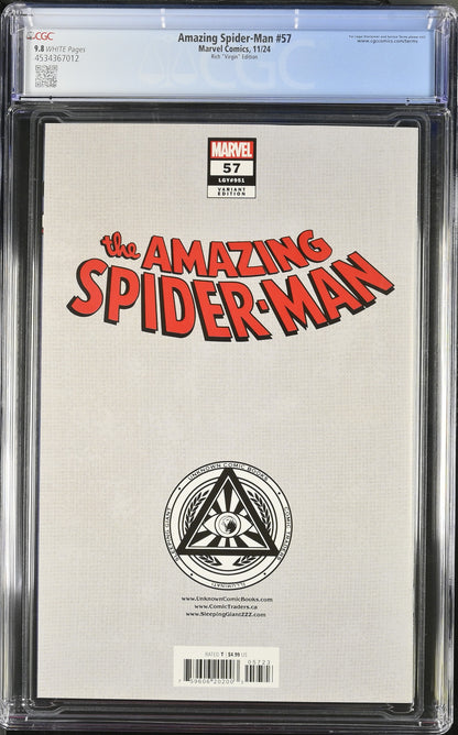 Amazing Spider-Man #57 Rich "Virgin" Edition 9.8