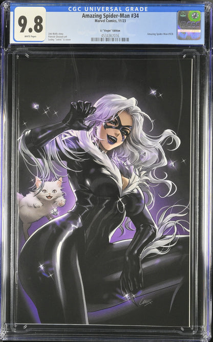 Amazing Spider-Man #34 Li "Virgin" Edition 9.8