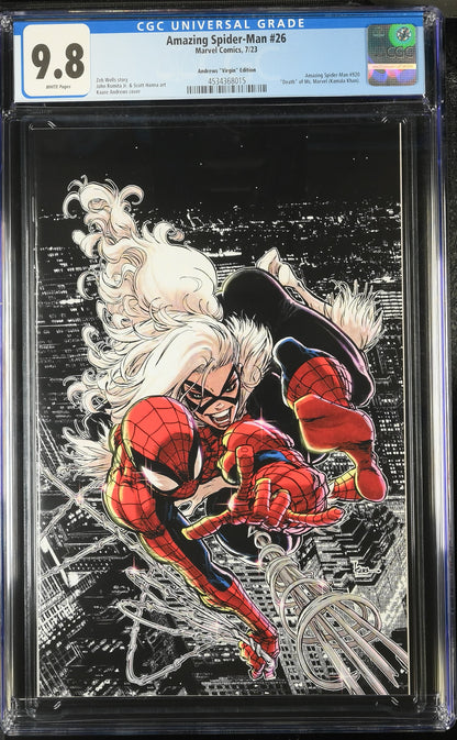 Amazing Spider-Man #26 Andrews "Virgin" CGC 9.8