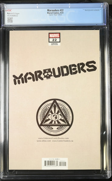 Marauders #22 Segovia "Virgin" Edition 9.6