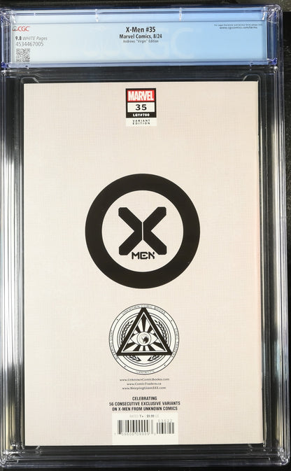 X-Men #35 Andrews "Virgin" Edition 9.8