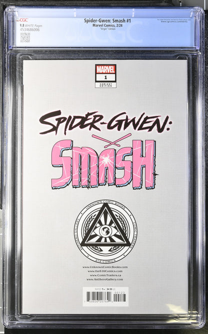Spider-Gwen: Smash #1 "Virgin" Edition 9.8