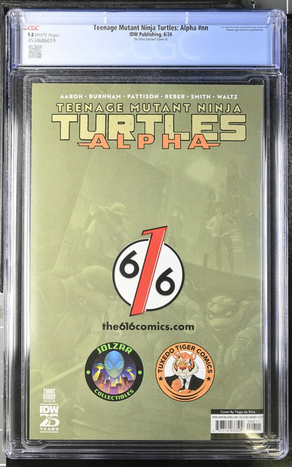 Teenage Mutant Ninja Turtles #nn Da Silva Variant Cover A 9.8