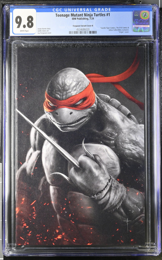 Teenage Mutant Ninja Turtles #1 Ferguson Variant Cover B 9.8