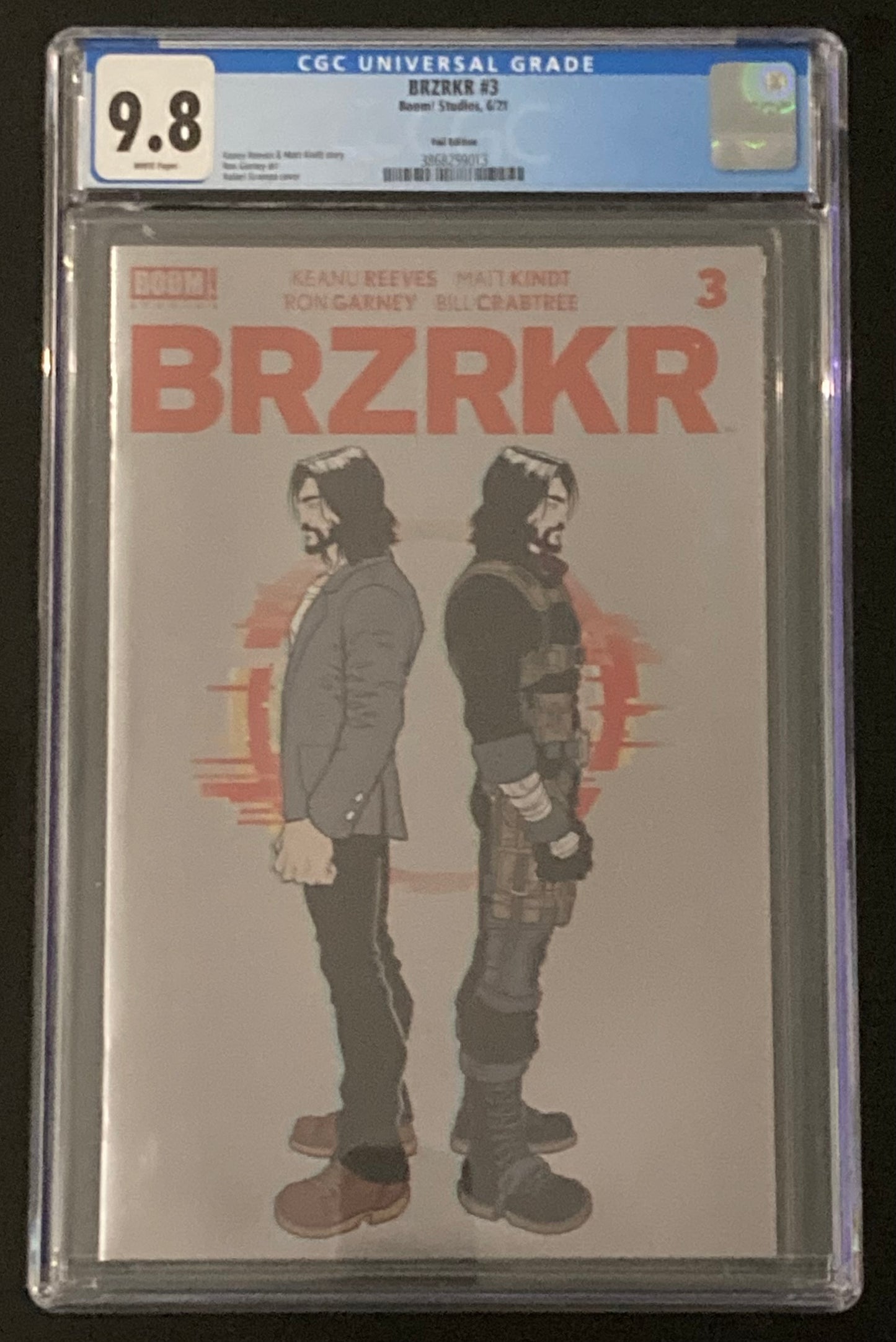 BRZRKR #3 Foil Edition 9.8