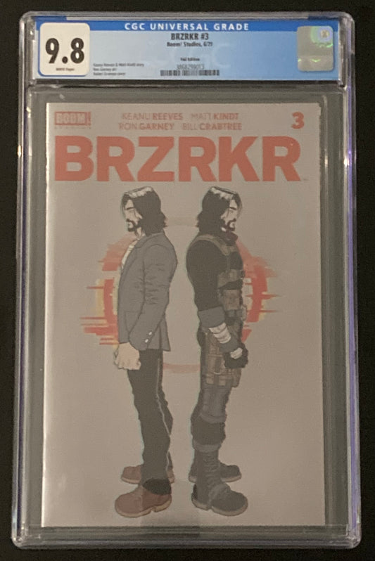 BRZRKR #3 Foil Edition 9.8