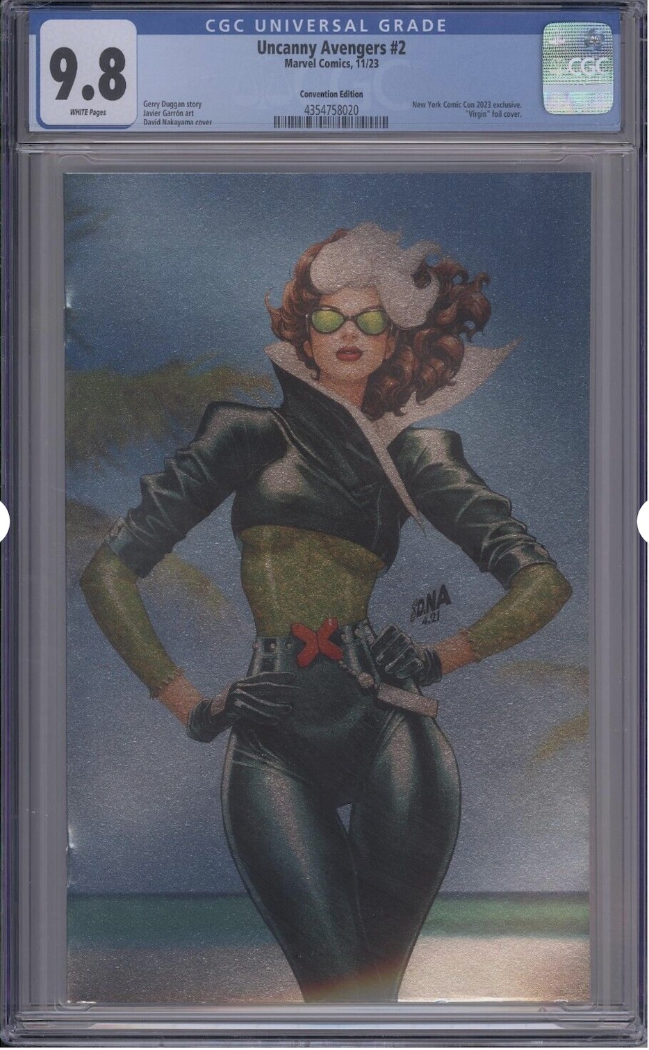 Uncanny Avengers #2 | CGC 9.8 | Foil NYCC Virgin Variant | Nakayama (2023)