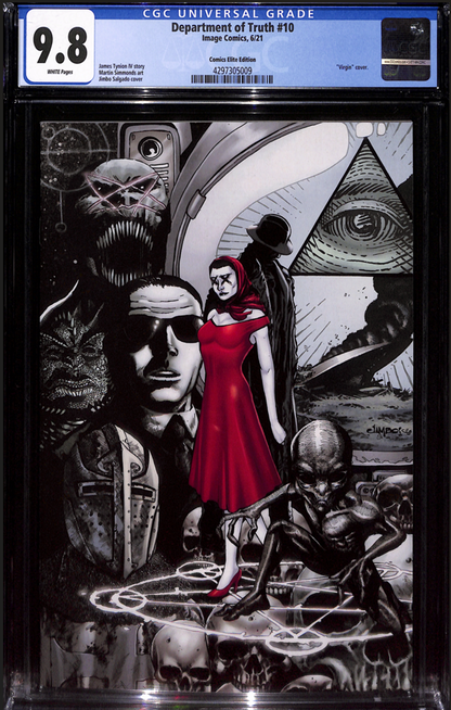 Department of Truth #10 Comics Elite Edition 9.8