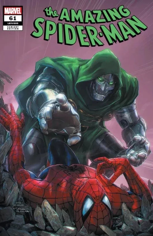 Amazing Spider-Man #61 Tiago Da Silva Trade Dress Variant