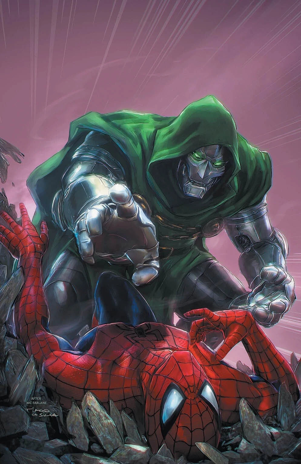 Amazing Spider-Man #61 Tiago Da Silva Virgin Variant