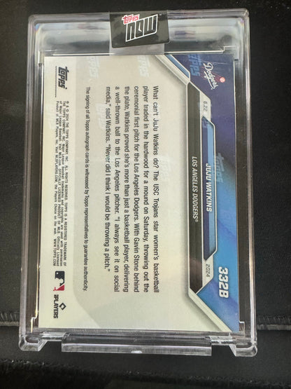 2024 Topps Now JuJu Watkins 332B AUTO /49
